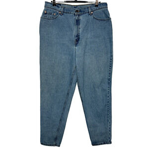 Vintage Levis 550 Jeans Womens 18W Blue Measures 35x30 Relaxed Tapered 1998 USA